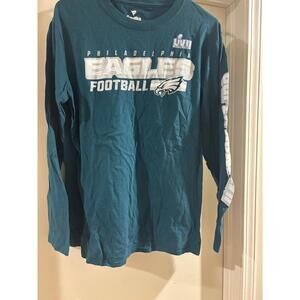 🦅🏈 Philadelphia Eagles Super Bowl LVII Long Sleeve Tee – Fanatics 🏈🦅